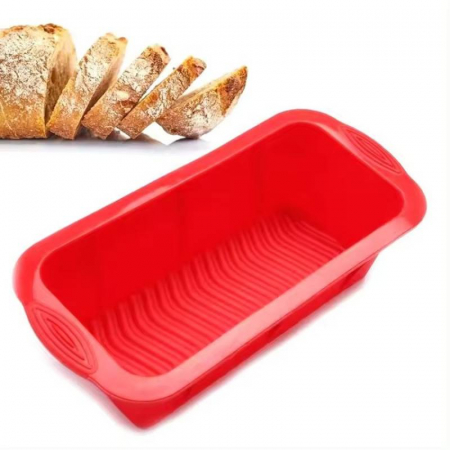 Tava de silicon cu intarituri, pentru chec, cozonac, 25cm [3]