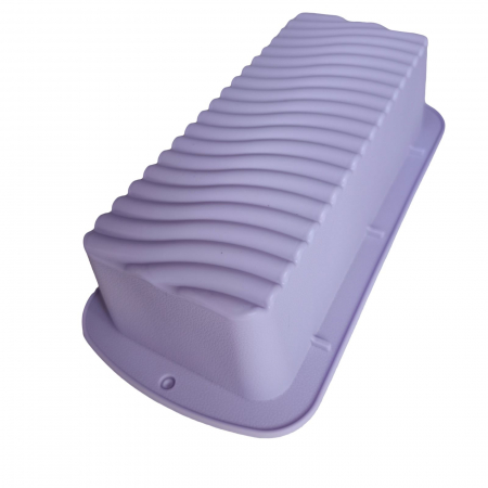 Tava sau forma de silicon pentru chec, cozonac, 27cm [7]