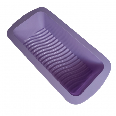 Tava sau forma de silicon pentru chec, cozonac, 27cm [8]