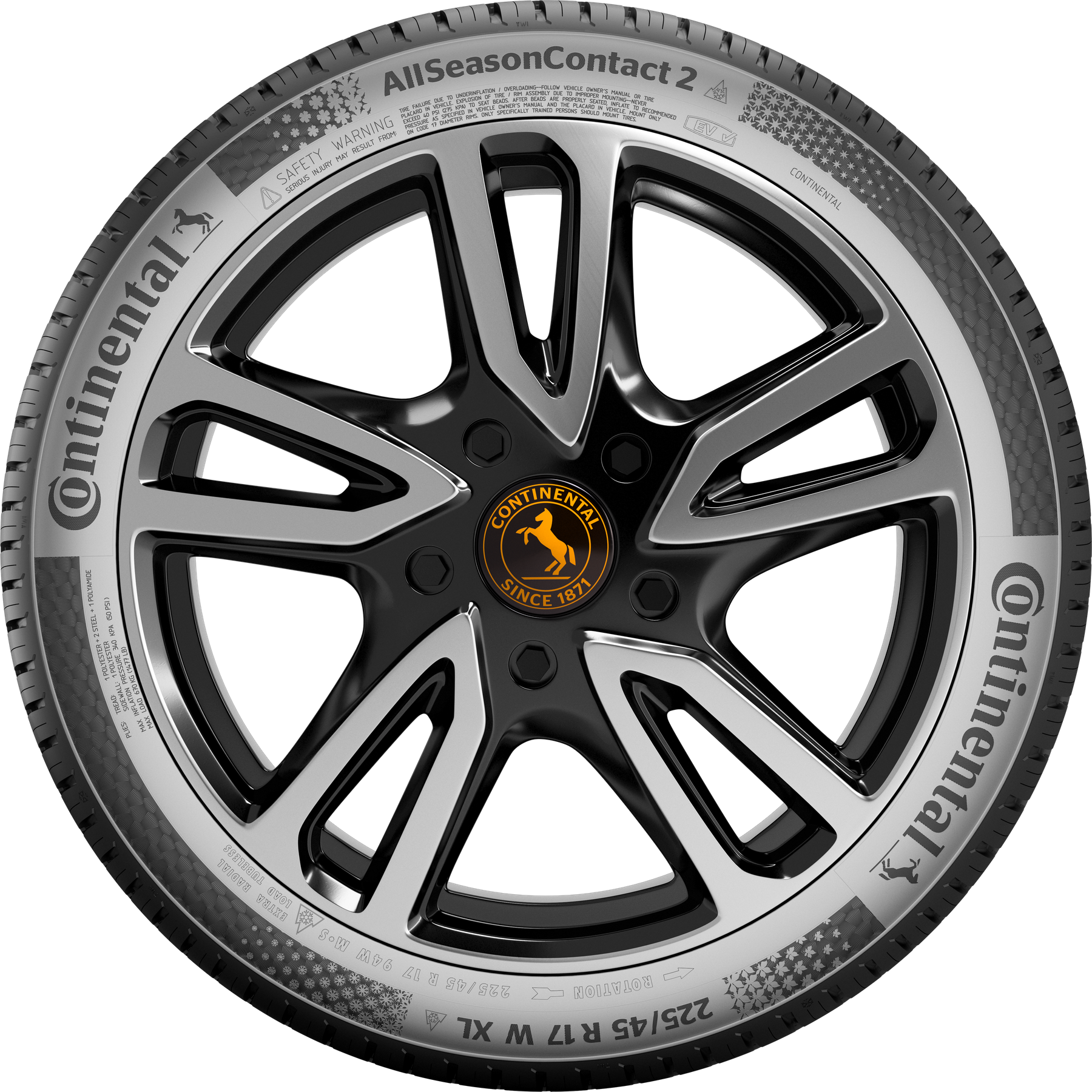 Anvelopă allseason Continental AllSeasonContact 2 EVc FR 235/45 R21 101T [1]