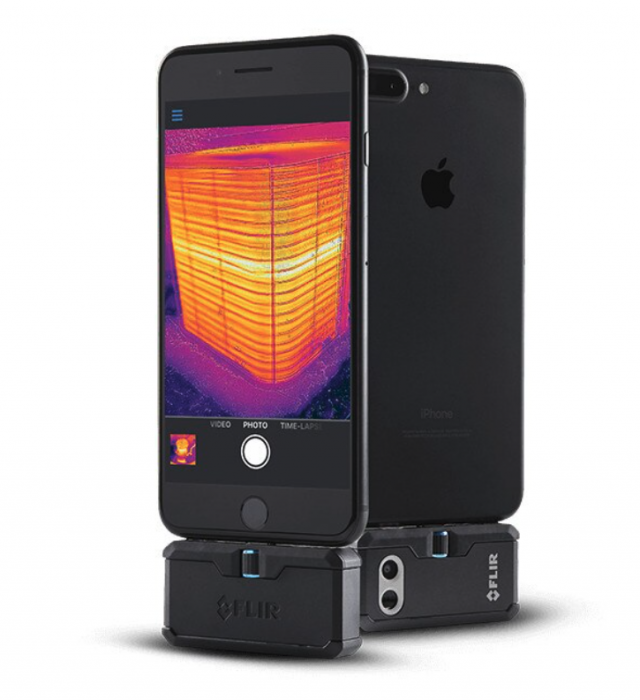 Camera cu termoviziune, Flir, iOS, 6V, 1A, Gri [2]