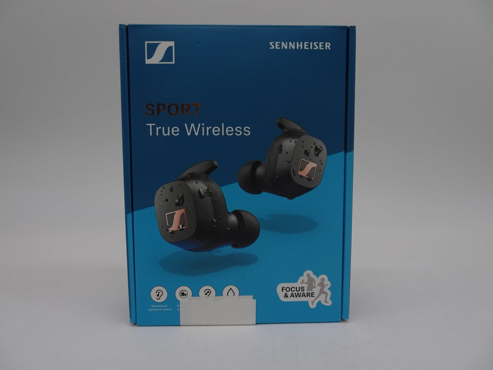 Casti audio In-Ear Sennheiser Sport True Wireless, Negru [1]