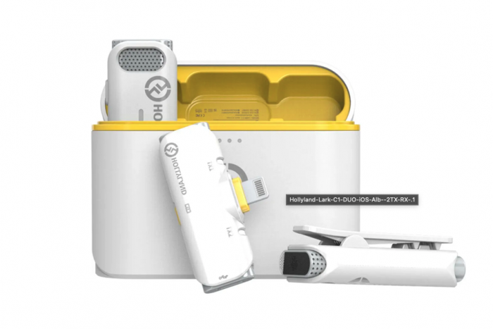 Hollyland Lark C1 DUO iOS Alb (2TX+RX) [2]