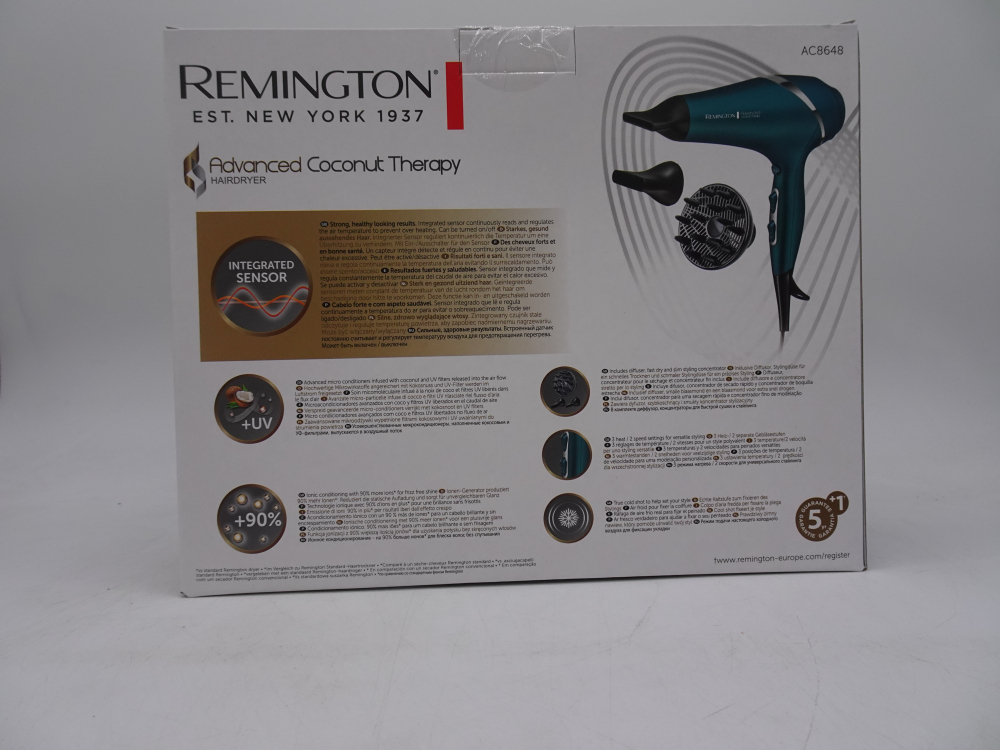 Uscator de par Remington AC8648, 2300W, 3 nivele de caldura, 2 viteze [2]