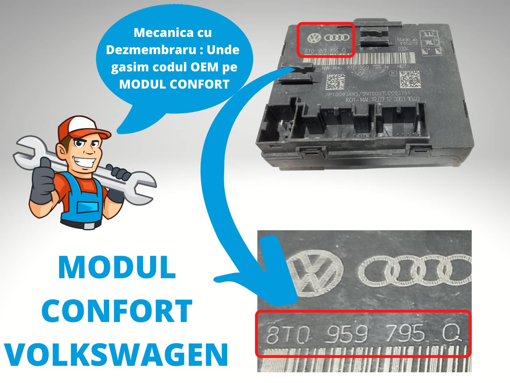 Modul Comfort Volkswagen