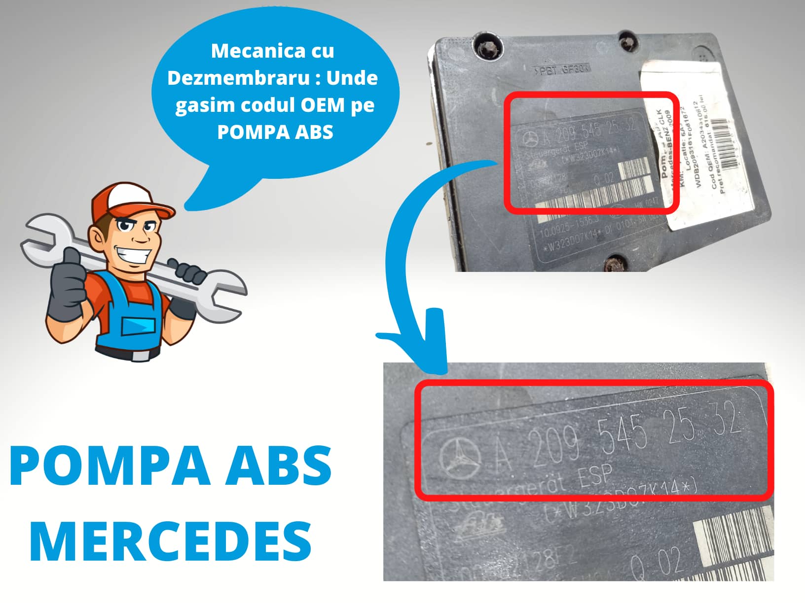 Pompa ABS Mercedes