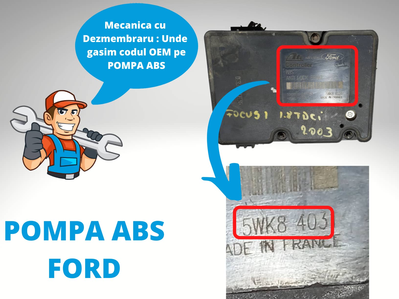 Pompa ABS Ford