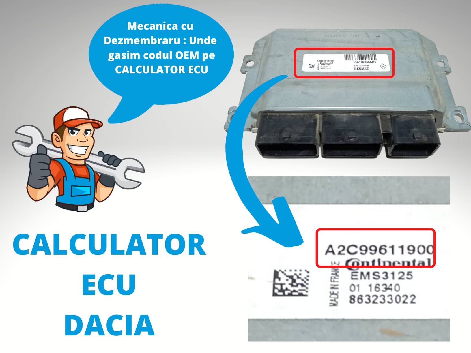 Calculator Ecu Dacia