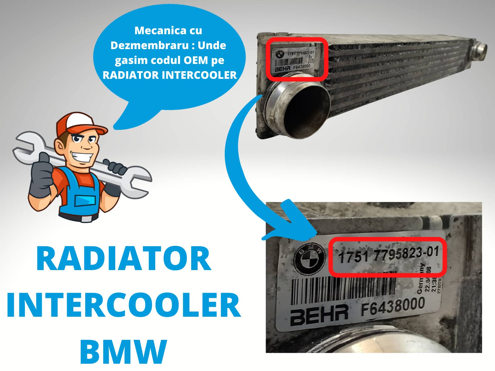 Radiator Intercooler BMW