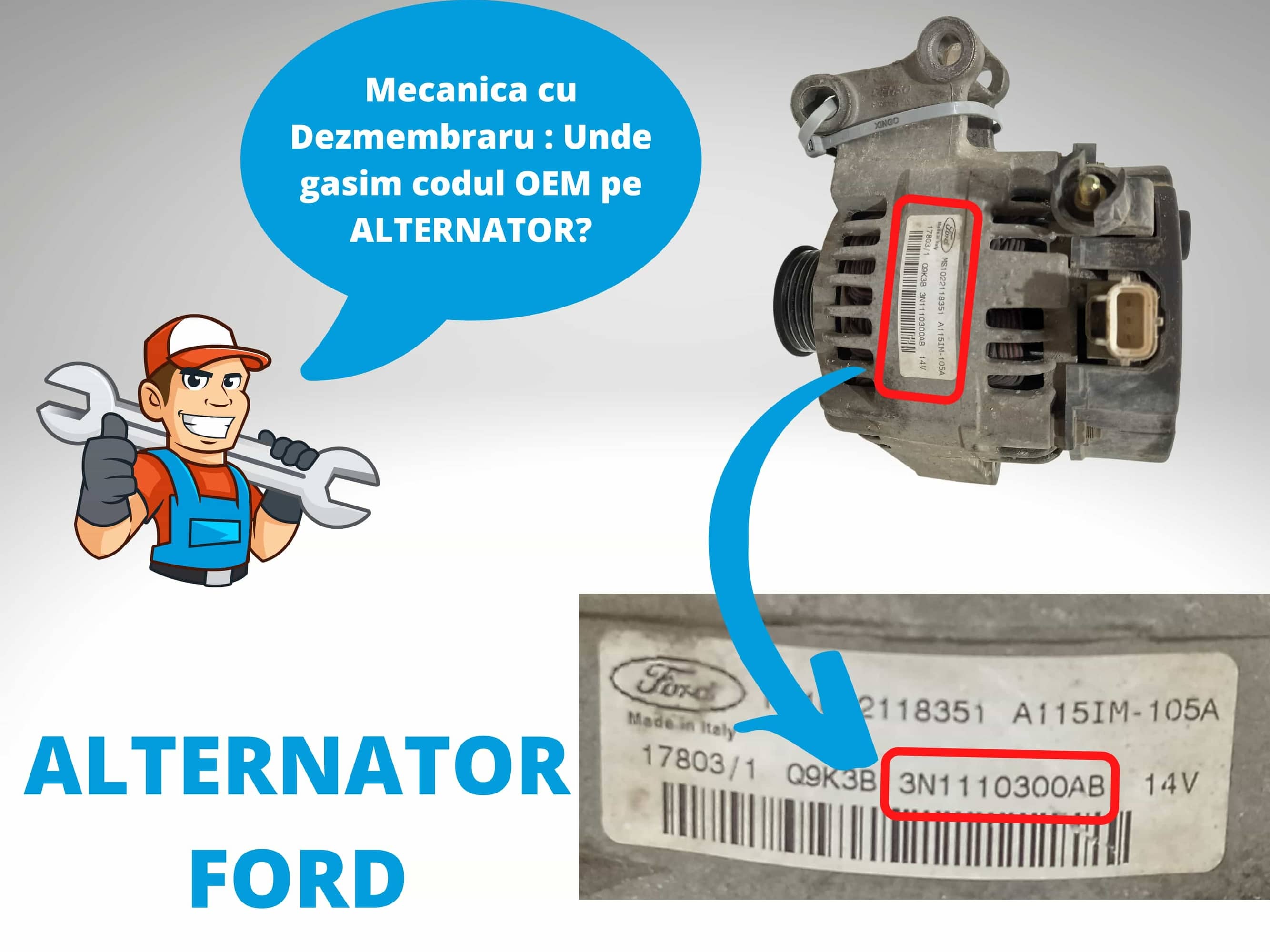 Alternator Ford