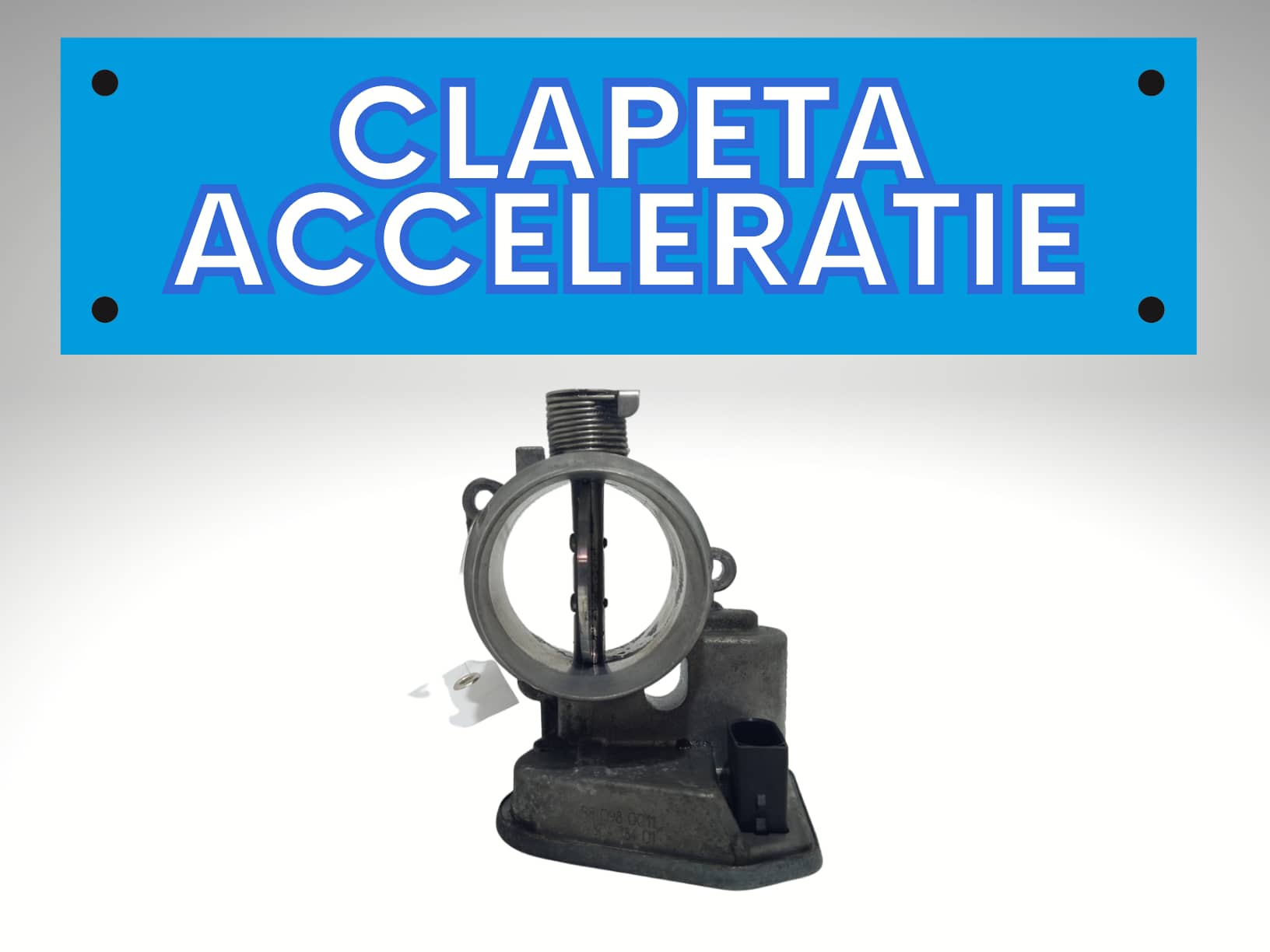Clapeta Acceleratie
