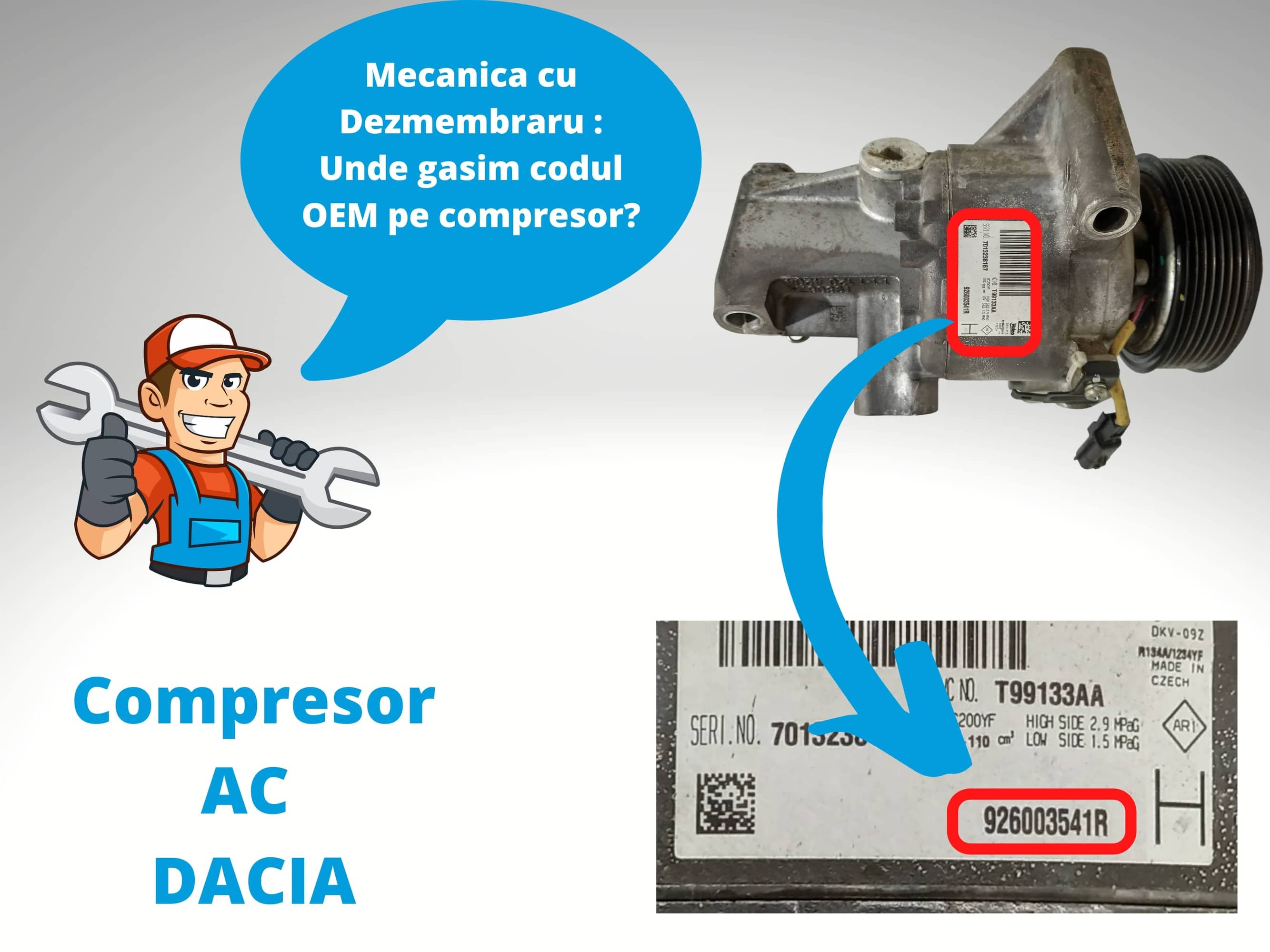 Compresor Dacia