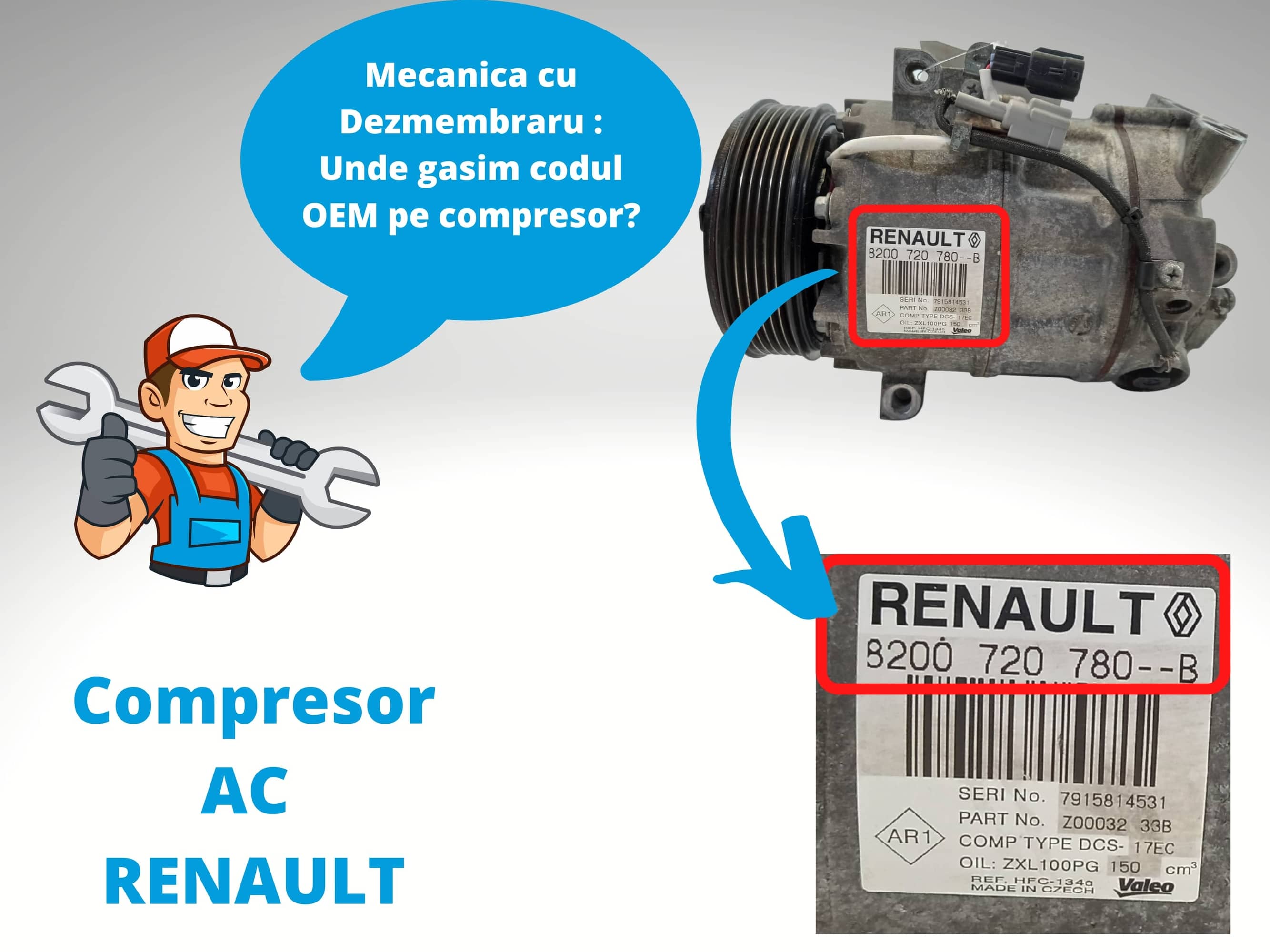 Compresor Renault