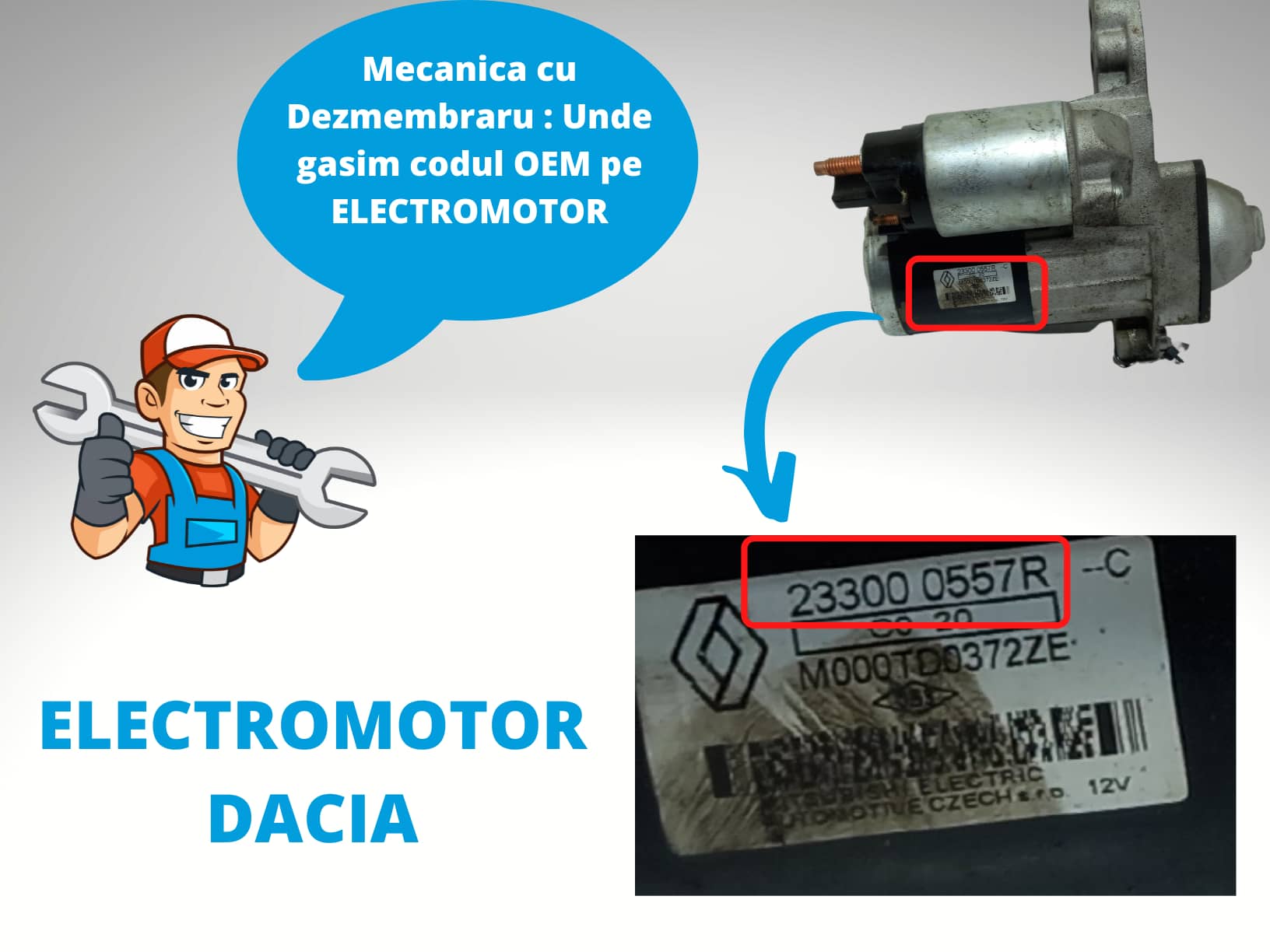 Electromotor Dacia