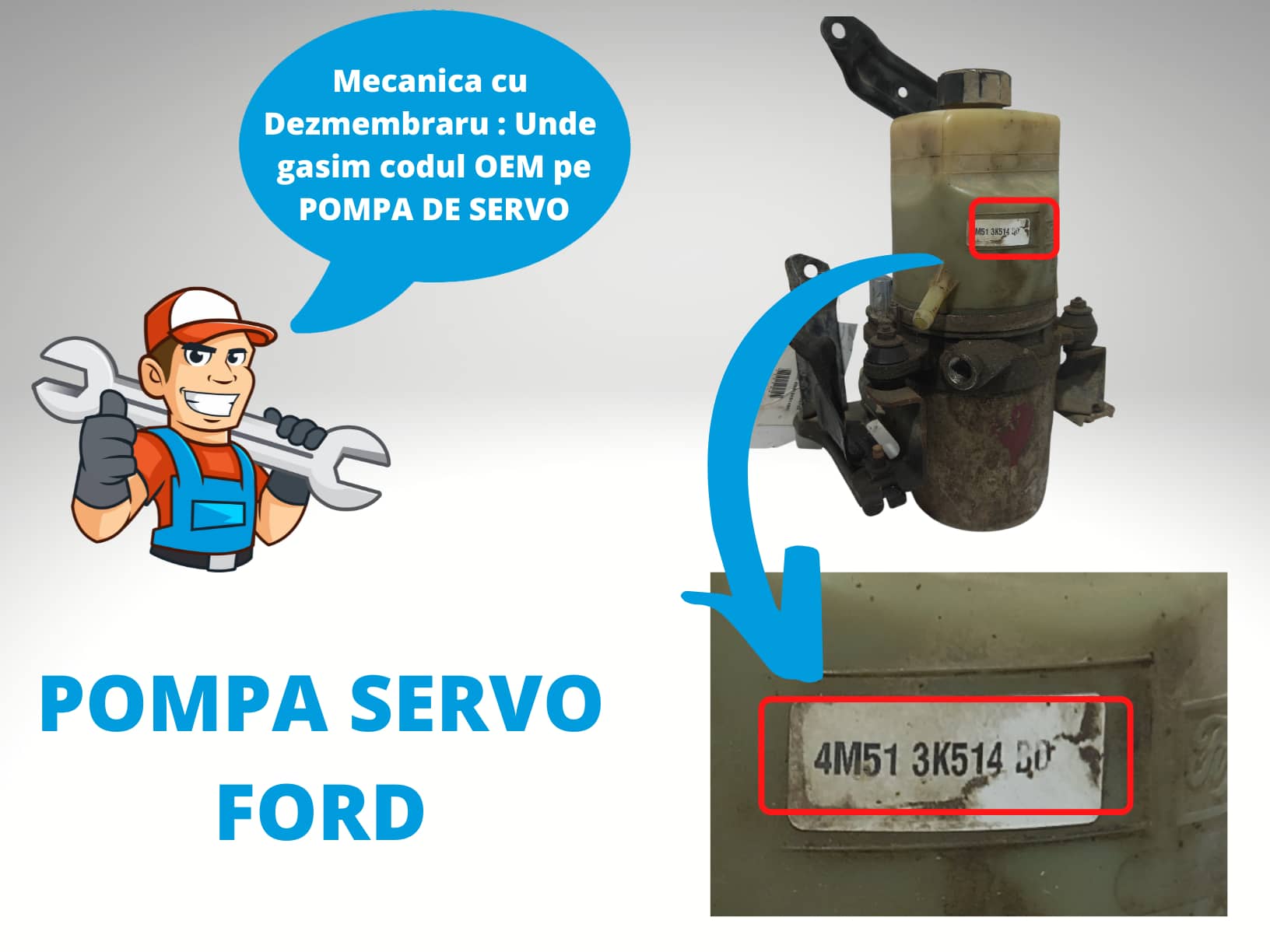 Pompa Servo Ford