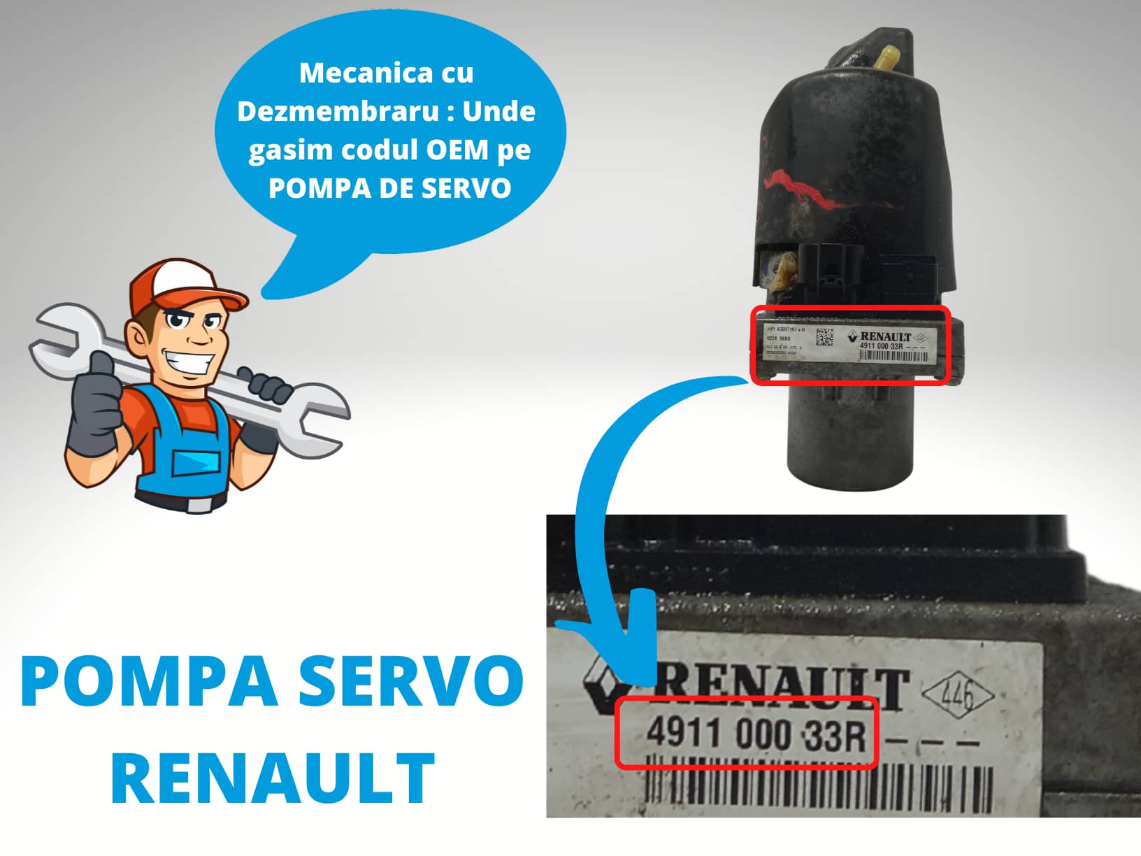 Pompa Servo Renault