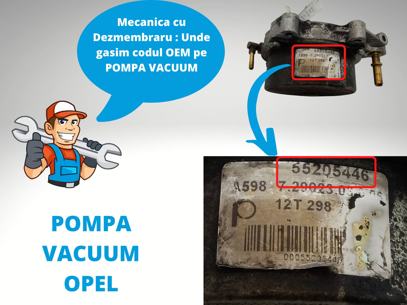 Pompa Vacuum Opel