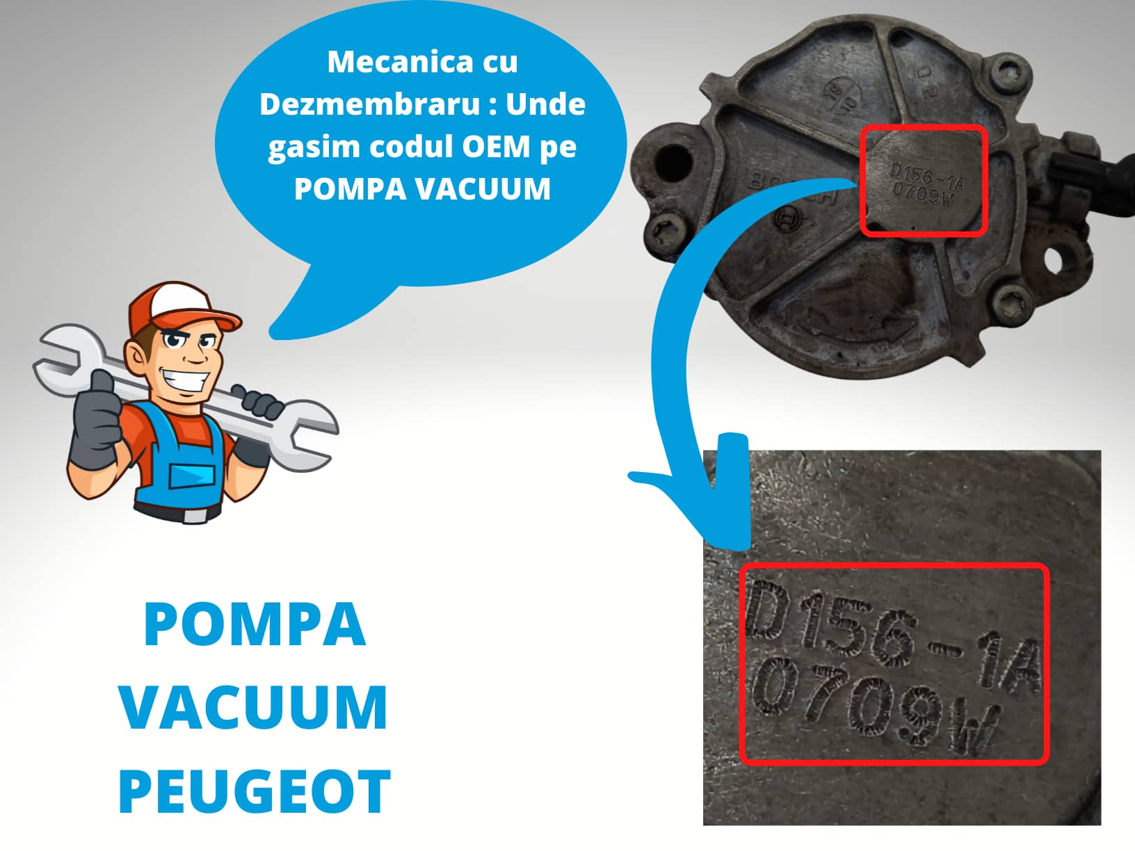 Pompa Vacuum Peugeot