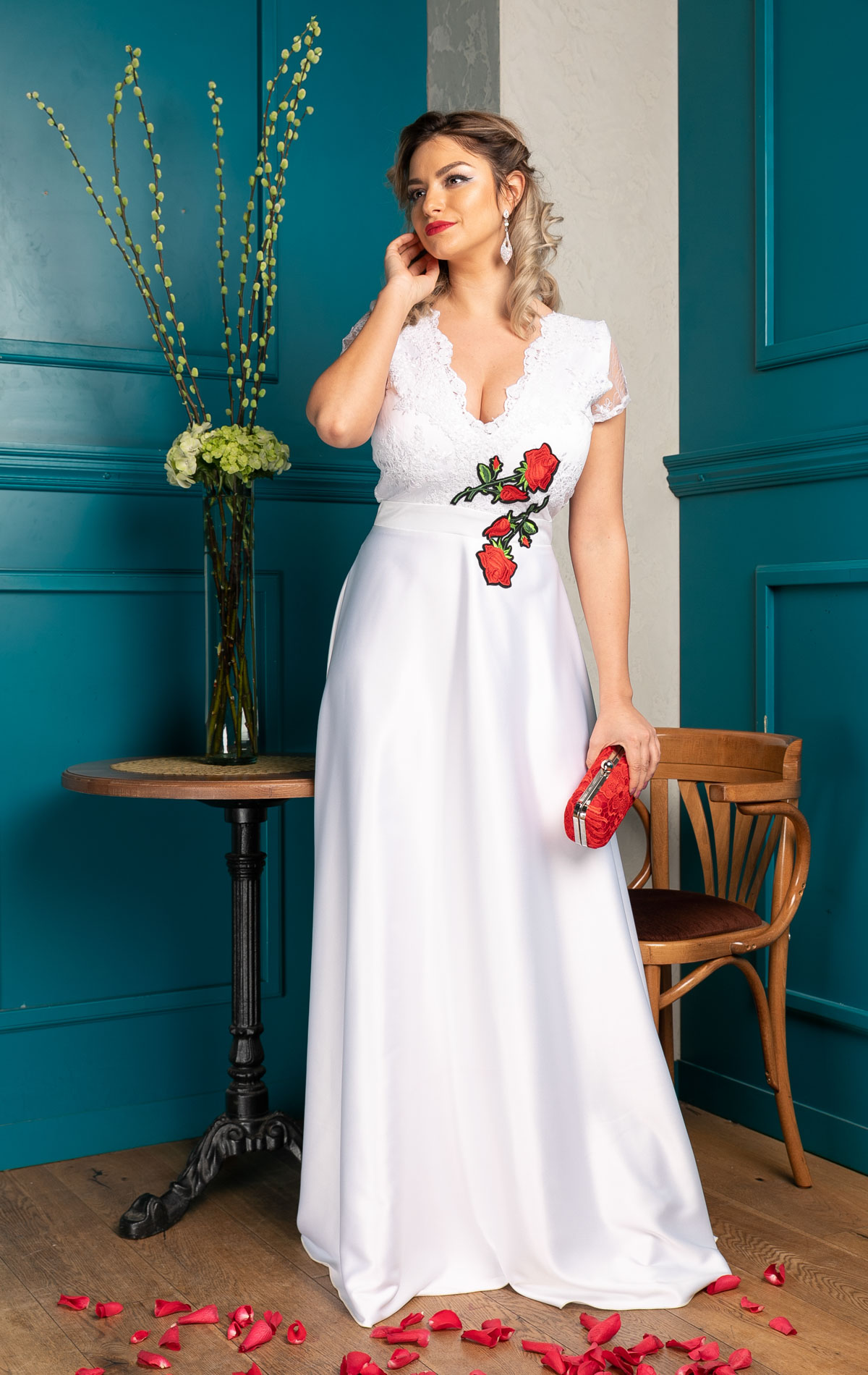 Rochii dantela - Rochie Damia