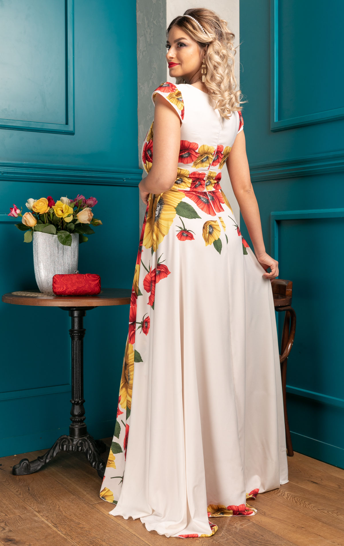 Rochie de seara Blanca [4]