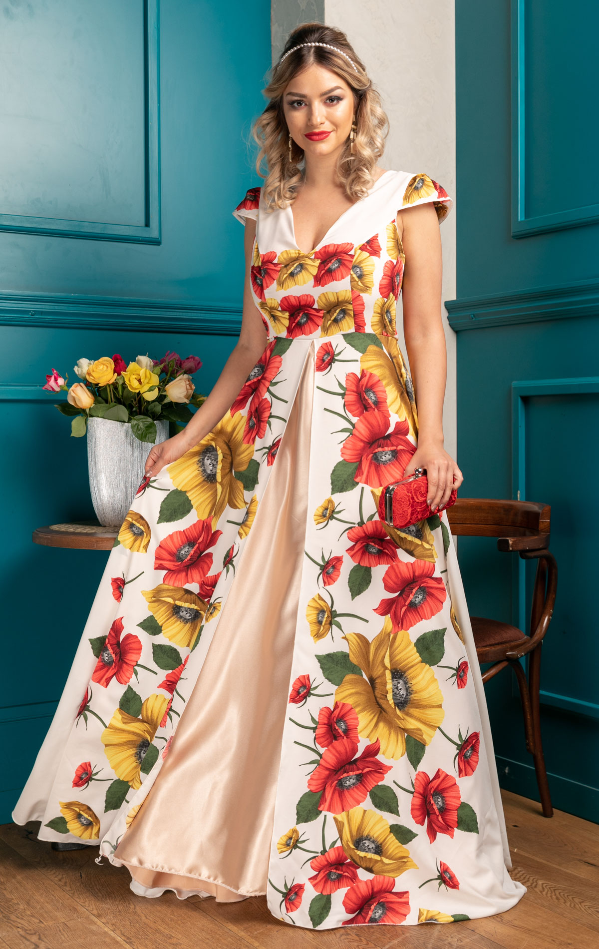 Rochie de seara Blanca [3]