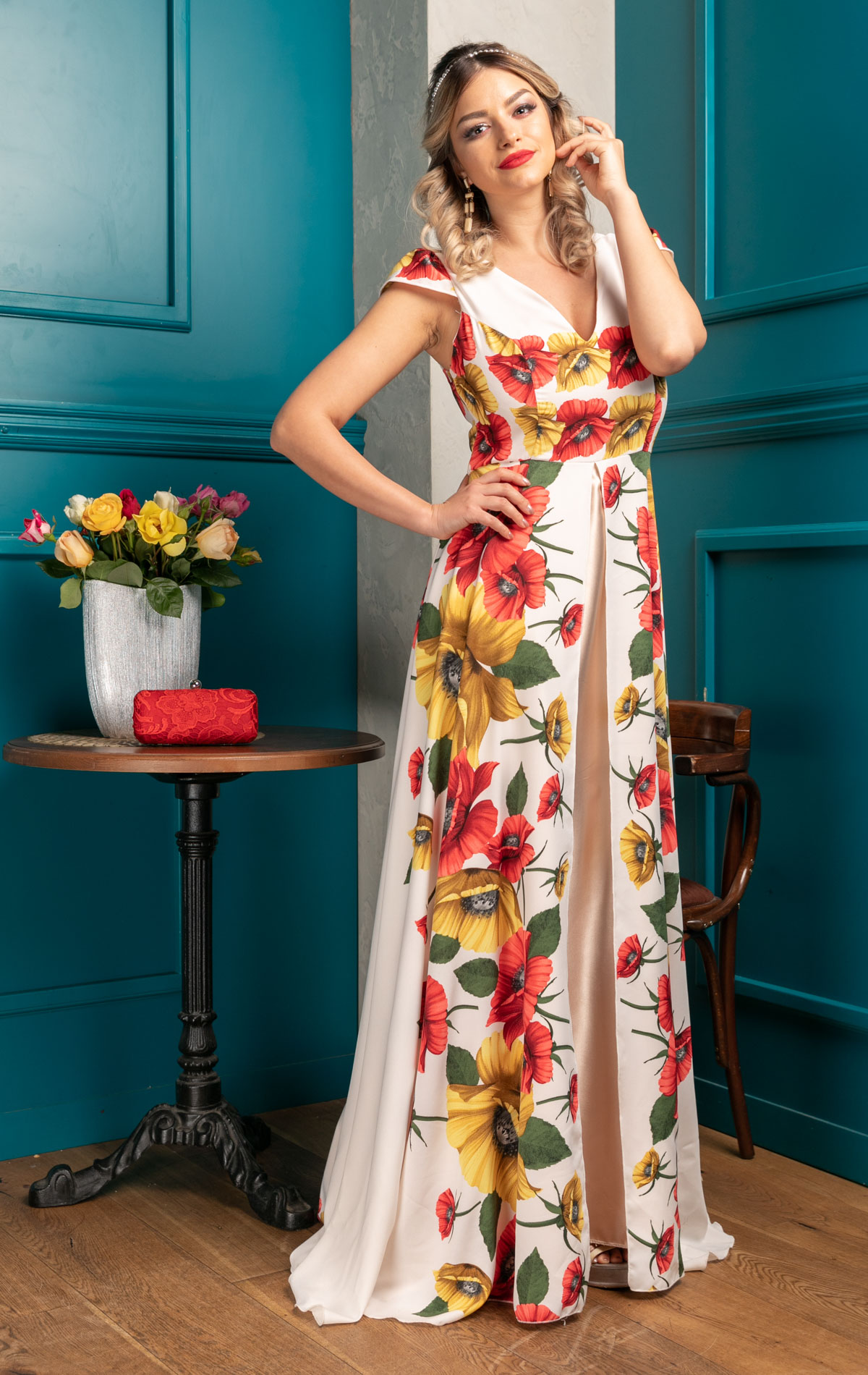 Rochie de seara Blanca [5]