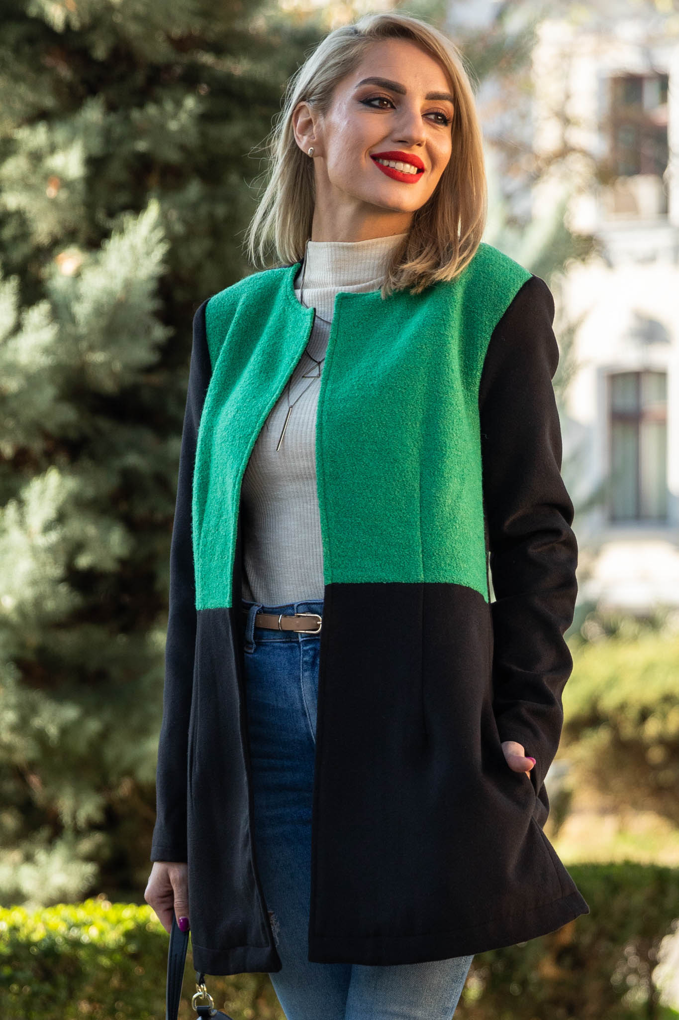 Palton de dama scurt S30 Diamond [3]