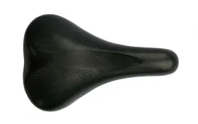 Fahrradteile - Sattel SI 102 260x160mm, mit Klemme, schwarz
