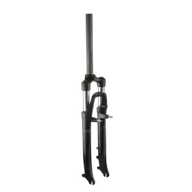 Fahrradteile - FORK  RST NOVA-T700C V-BRAKE WITHOUT THREADED 203MM:1-1/8 TRAVEL: 60MM,COIL PRE-ADJUSTER ALLOY,BLACK MATTE - RST