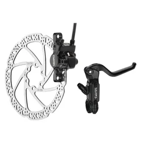 Hydraulic brakes - Hydraulic disc brake HD-M510, black, 1450mm hose, 180mm disc, IS rear adaptor