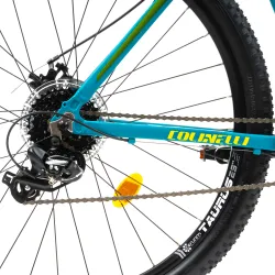 Bici MTB Colinelli COL25, Taglia L, 29 Pollici, Verde, Comando Shimano ST-EF500 EZ-FIRE PLUS, 24 Velocità, Telaio in Alluminio, Freni a Disco [8]