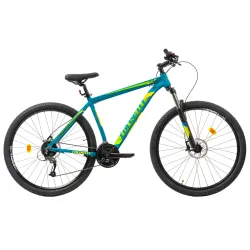 Fahrräder - MTB-Fahrrad Colinelli COL27, Größe M, 29 Zoll, Grün, Shimano Altus Schalthebel, 24 Gänge, Aluminiumrahmen, Scheibenbremsen