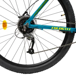 MTB-Fahrrad Colinelli COL27, Größe M, 29 Zoll, Grün, Shimano Altus Schalthebel, 24 Gänge, Aluminiumrahmen, Scheibenbremsen [9]