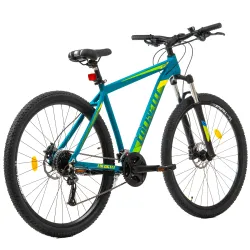 MTB-Fahrrad Colinelli COL27, Größe M, 29 Zoll, Grün, Shimano Altus Schalthebel, 24 Gänge, Aluminiumrahmen, Scheibenbremsen [3]