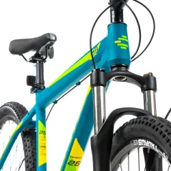 MTB-Fahrrad Colinelli COL27, Größe M, 29 Zoll, Grün, Shimano Altus Schalthebel, 24 Gänge, Aluminiumrahmen, Scheibenbremsen [6]