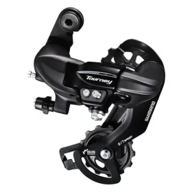 Schimbător spate - Schimbator spate 6 viteze Shimano Tourney ARDTY300D, negru