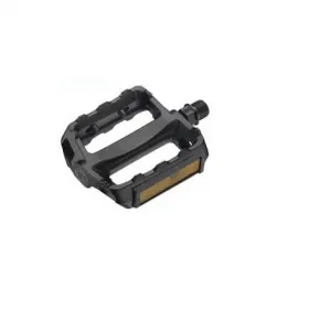 Pedals - PEDALS MTB VP-469 BARREL POLISHED ALLOY BLACK AXLE - 7 MM BORON STEEL BALL BEARINGS DIM 101X79MM, 368GR/PER,W REFL
