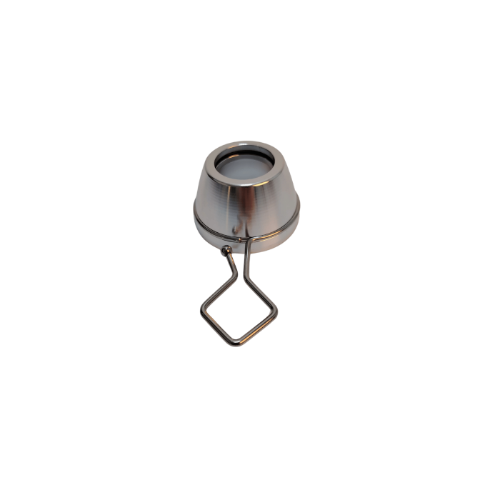 Steuersatzkappe Aluminium Silber [1]