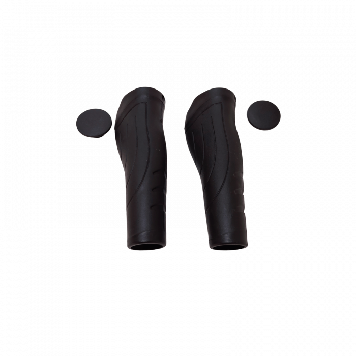 Mansoane Ergo, stanga-dreapta, 130mm, set, negru [1]