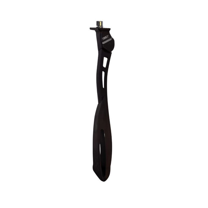 Cavalletto Bicicletta Pletscher Zoom 24–28 pollici, regolabile, alluminio, Nero, con piedini in plastica, preassemblato [1]