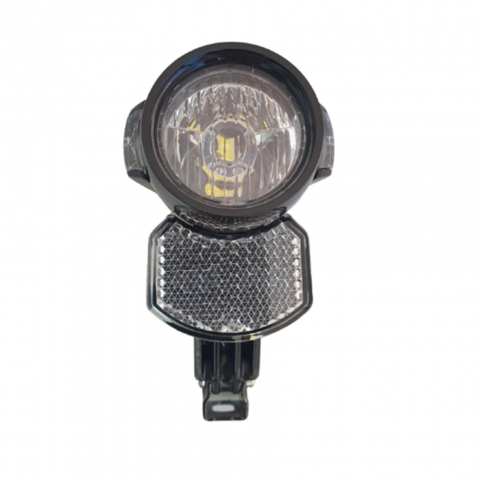 Faro anteriore Blueline, 30 lux, nero, con luce di parcheggio e interruttore, con supporto NEX [2]