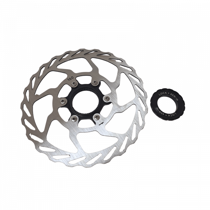 Bremsscheibe – JAK, 160 mm, Edelstahl [1]