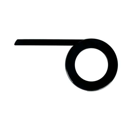 Copricatena Herrmans Slyde, per 42–44T, diametro 140×319 mm, nero opaco [1]