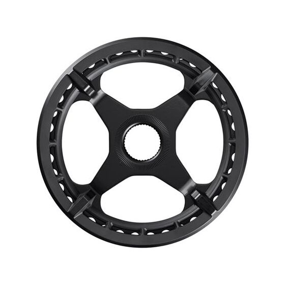 Kettenblatt SM-CRE50, 38Z mit Kettenschutz (CG), für Kettenlinie 46,5 mm, Bulk – Shimano [1]