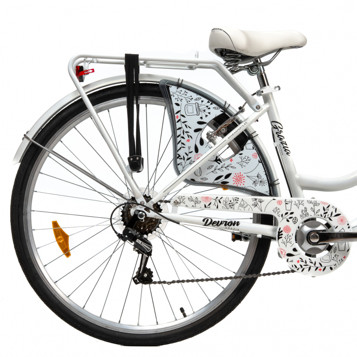 Citybike Devron Grazia 6S - 28 Zoll, L, Alb [5]