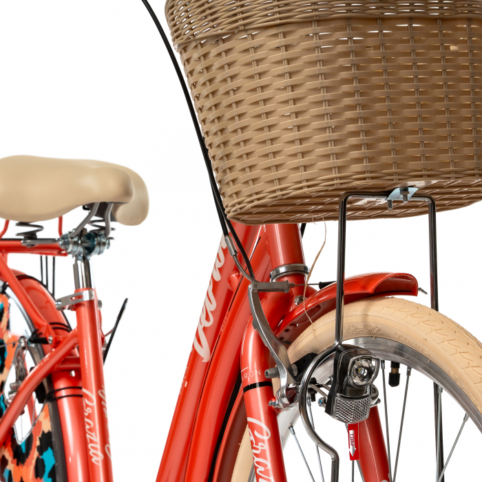 City Bike Devron Grazia 6S - 28 Inch, L, Portocaliu [7]