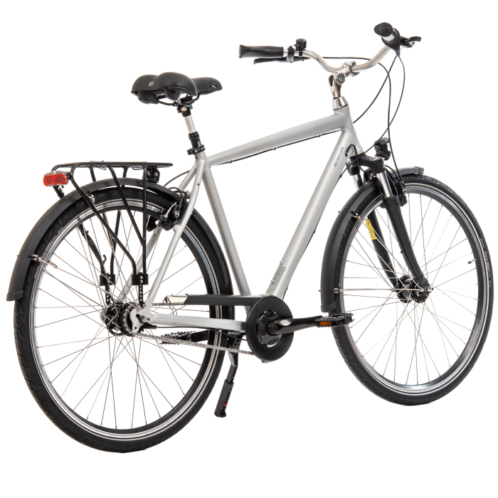 Stadtfahrrad Madrid 1247 – 28 Zoll, L, hellgrau [2]