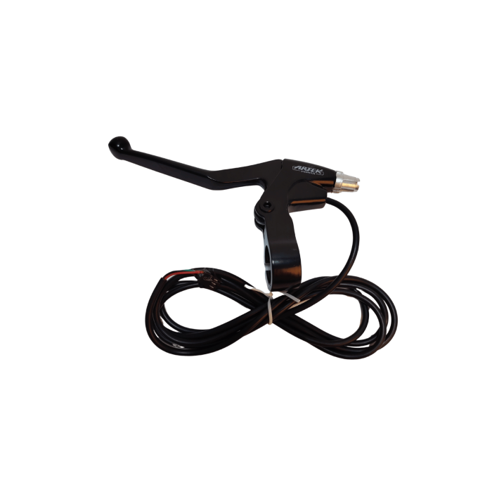 Left Brake Lever e-bike Bafang, 1600 mm cable, plastic/aluminium, Black [1]