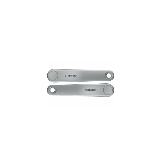 Set pedivelle, FC-E5000, 170 mm, senza corona, senza carter catena, compatibile con carter catena, con bullone di fissaggio pedivella, argento, tipo quadro, bulk – Shimano [1]