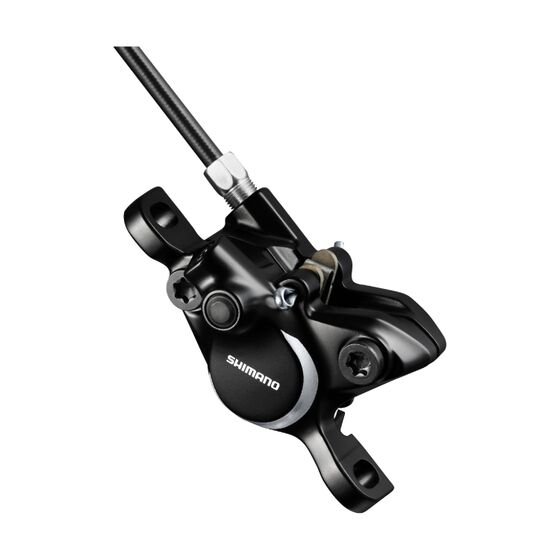 Scheibenbremsen-Set vormontiert / J-Kit, BL-M315 (links), BR-M315 (hinten), mit SM-MA-R160P/S-Adapter, Kunstharz-Belag, 1700 mm Schlauch (SM-BH59 schwarz), schwarz, Bulk, links / hinten [1]